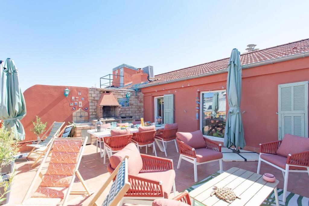 #48 Jean Floor Terrace 5min Walk Sea Ac Nice